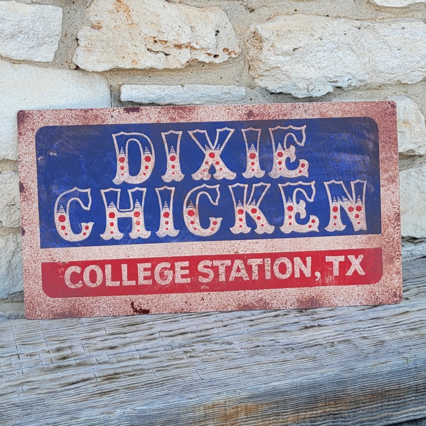 Dixie Chicken Metal Sign