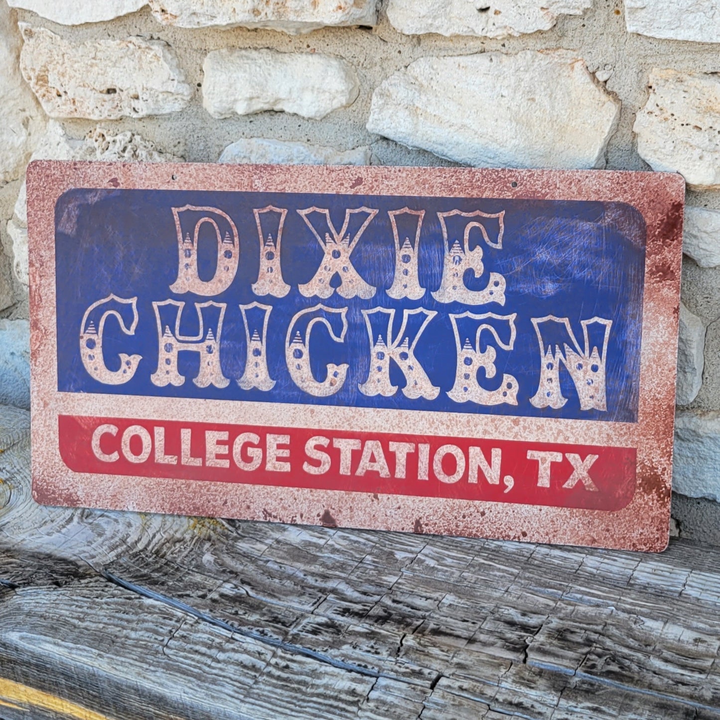 Dixie Chicken Metal Sign