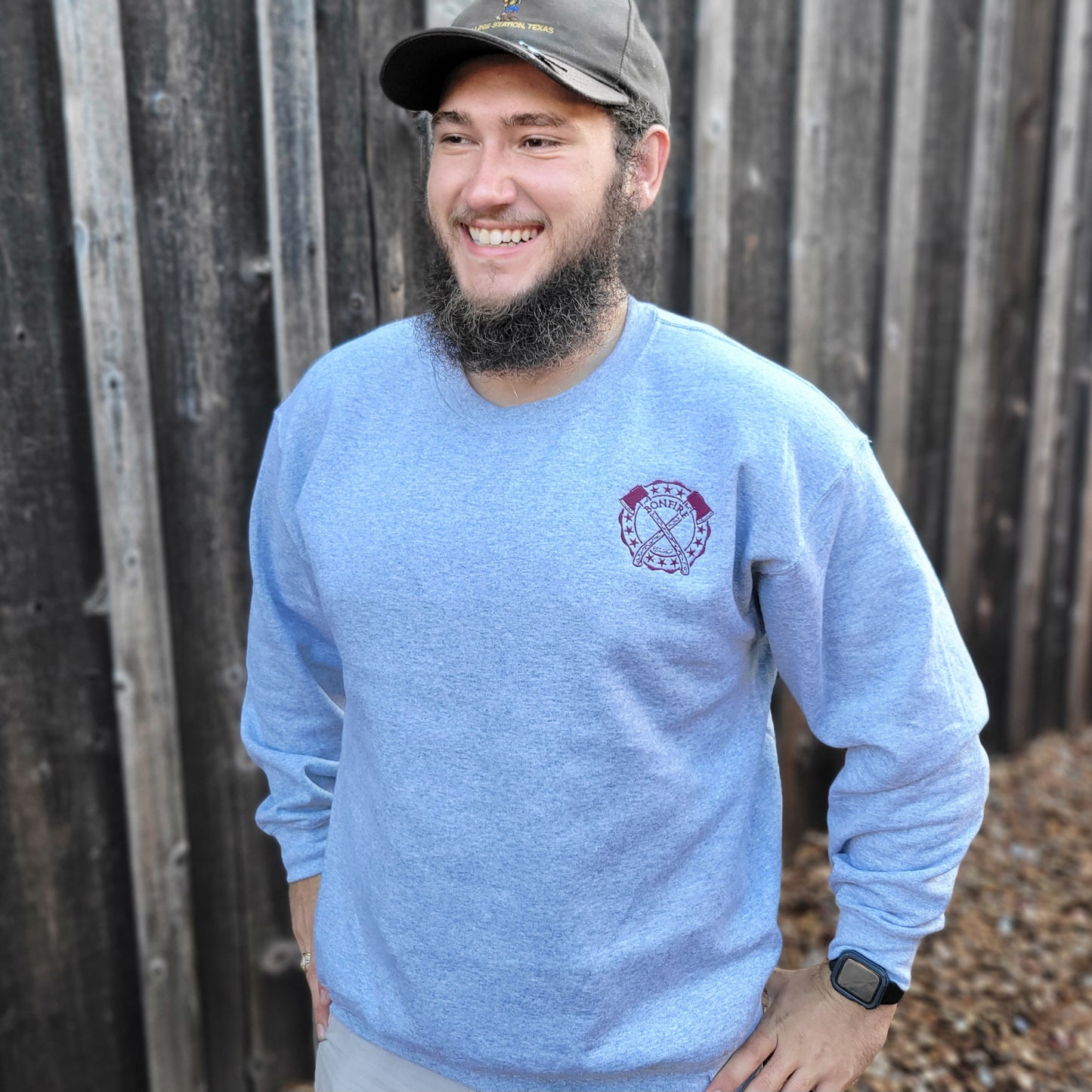 Bonfire: Embroidered Sweatshirt