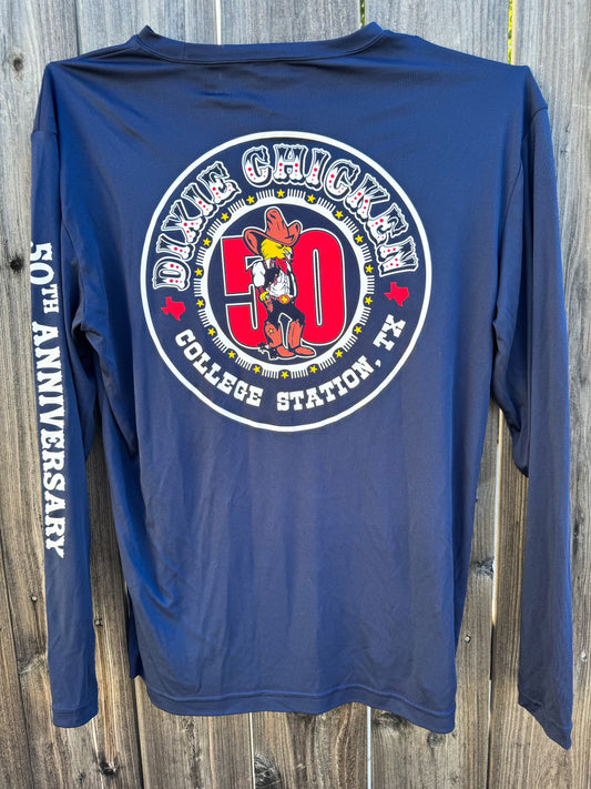 50th Long Sleeve Fishing Shirt