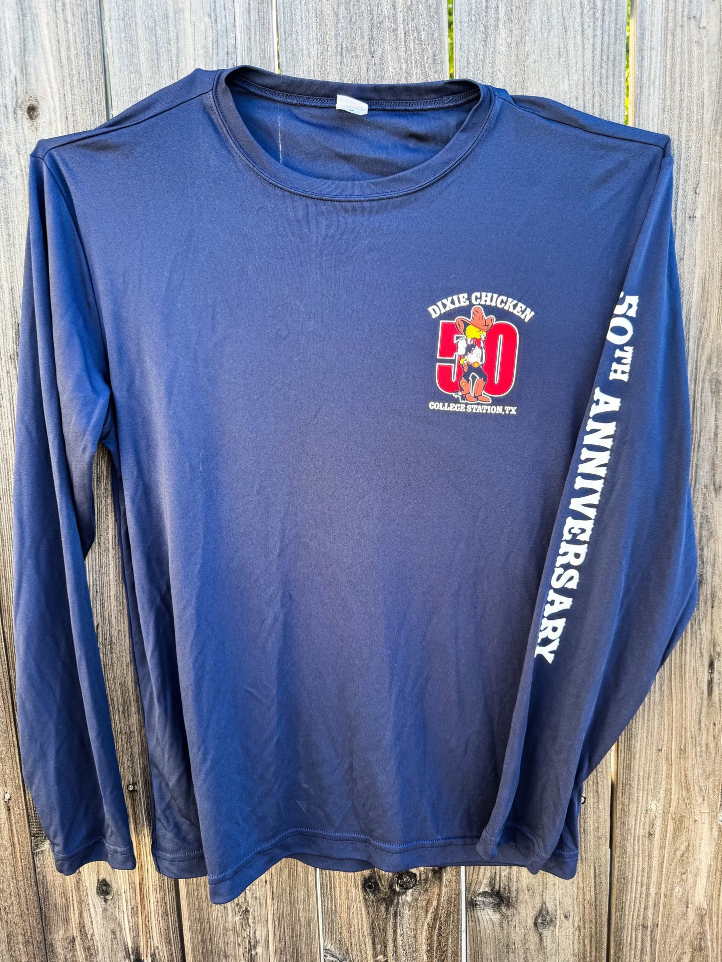 50th Long Sleeve Fishing Shirt