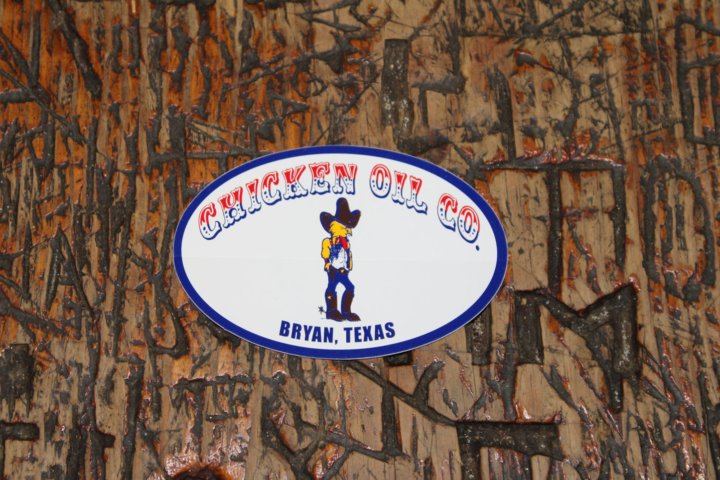 Chicken Oil Co Sticker