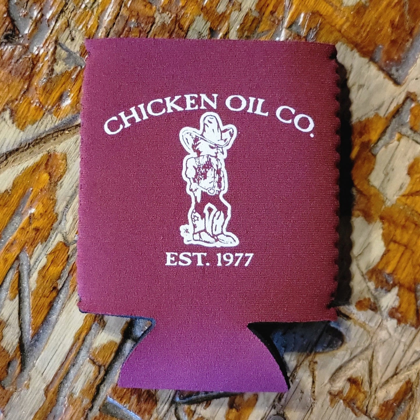 Chicken Oil Koozie