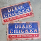 Dixie Chicken Metal Sign