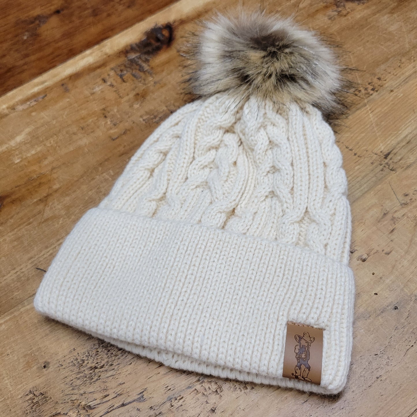 Knit Pom Beanie