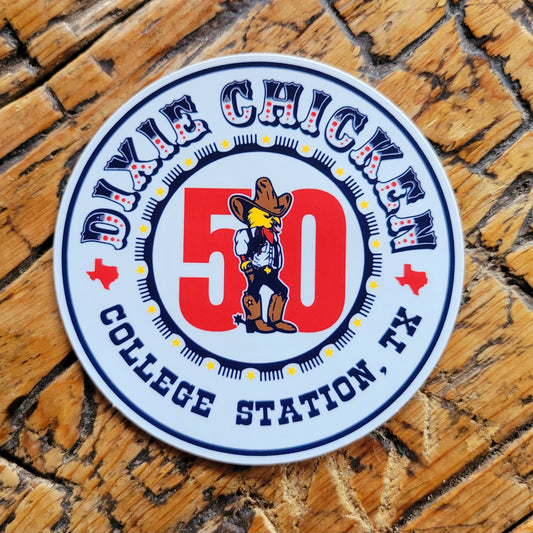 Circle Logo 50 Sticker