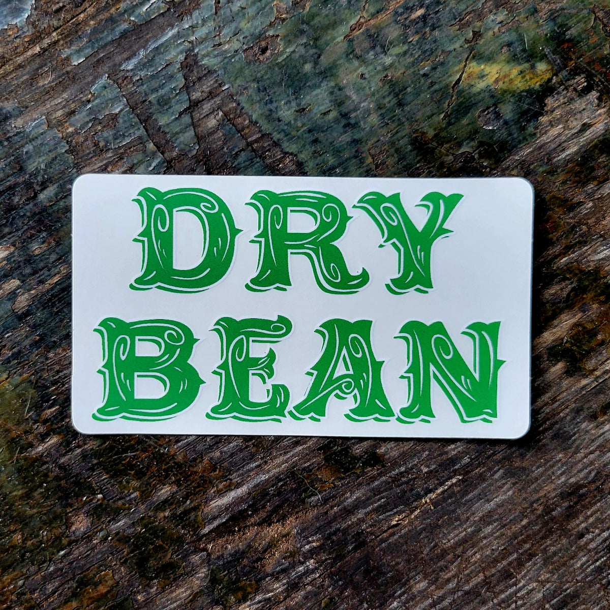 Dryy Sticker Dry Bean Sticker – Bottle Cap Alley Trading