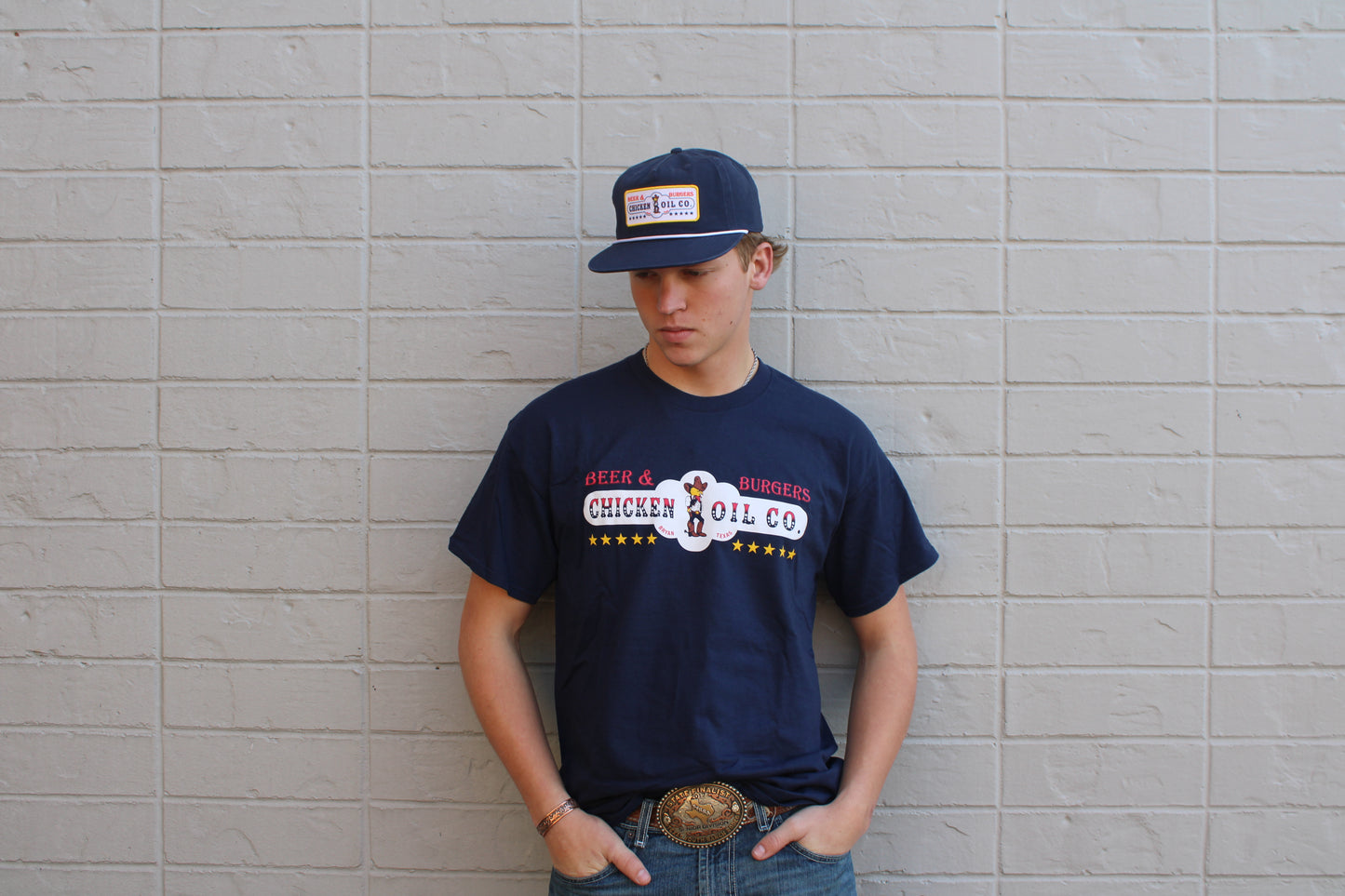 Chicken Oil Classic- Navy