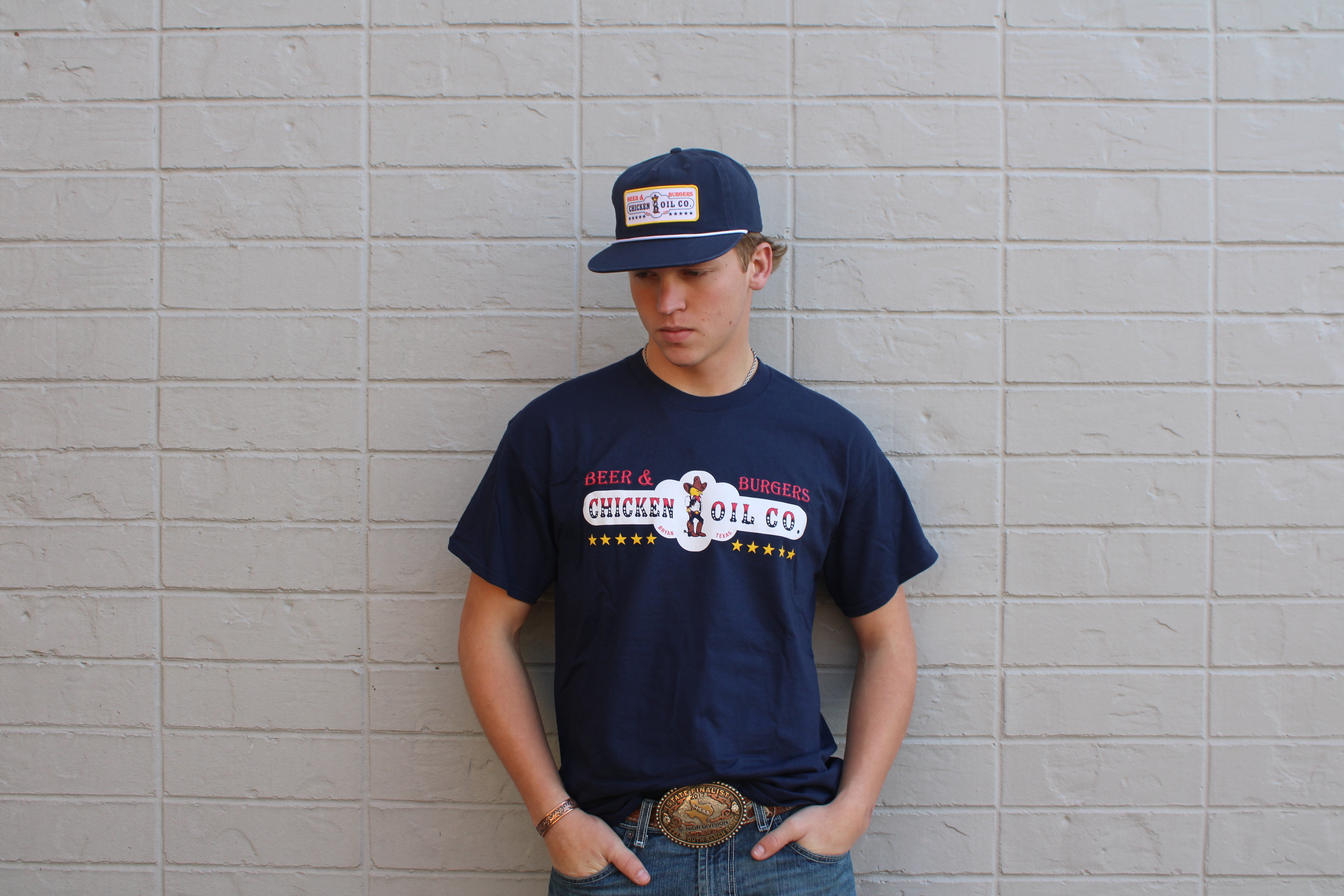 Chicken Oil Classic- Navy