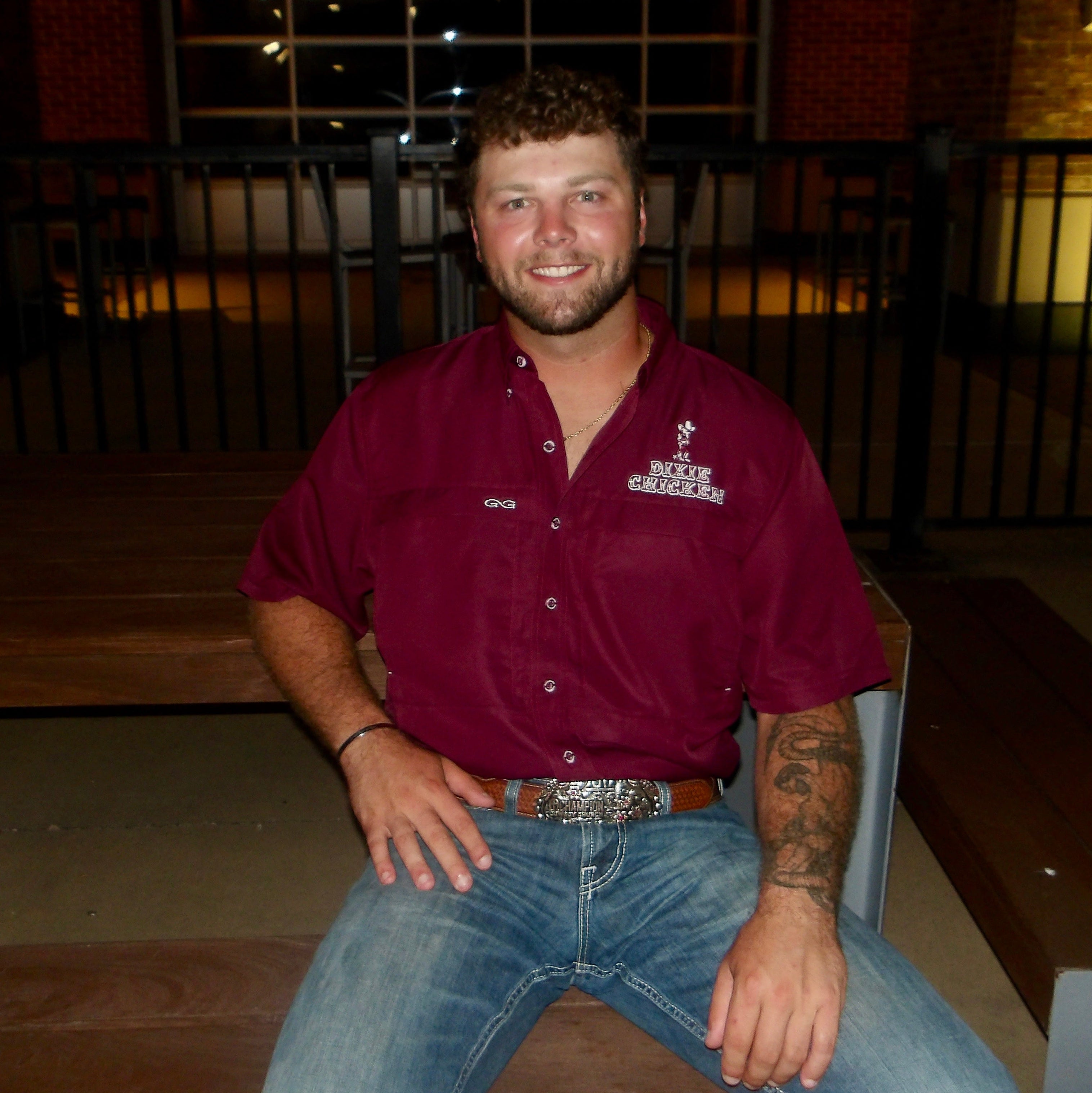 The Dixie Chicken Fishing Shirt - Maroon
