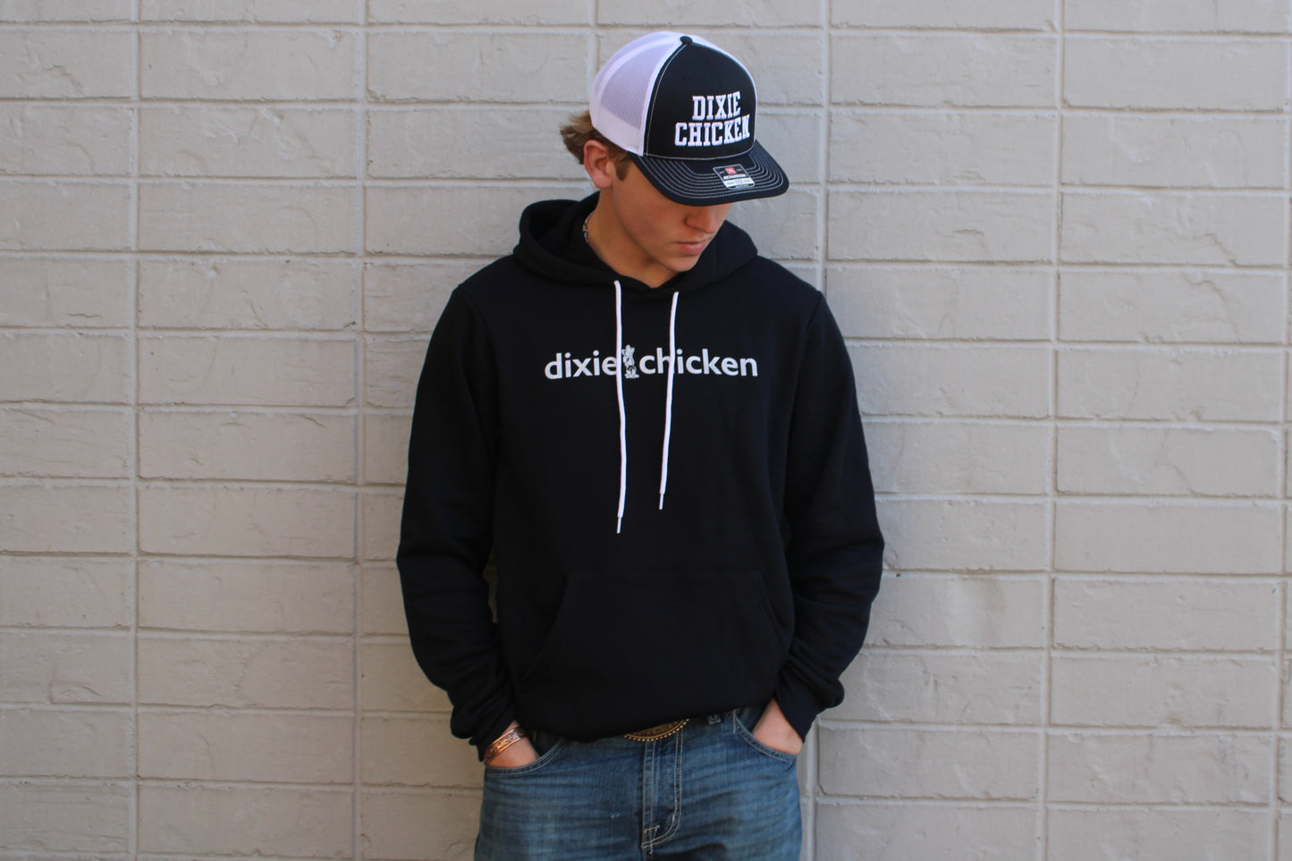 Black Dixie Chicken Hoodie