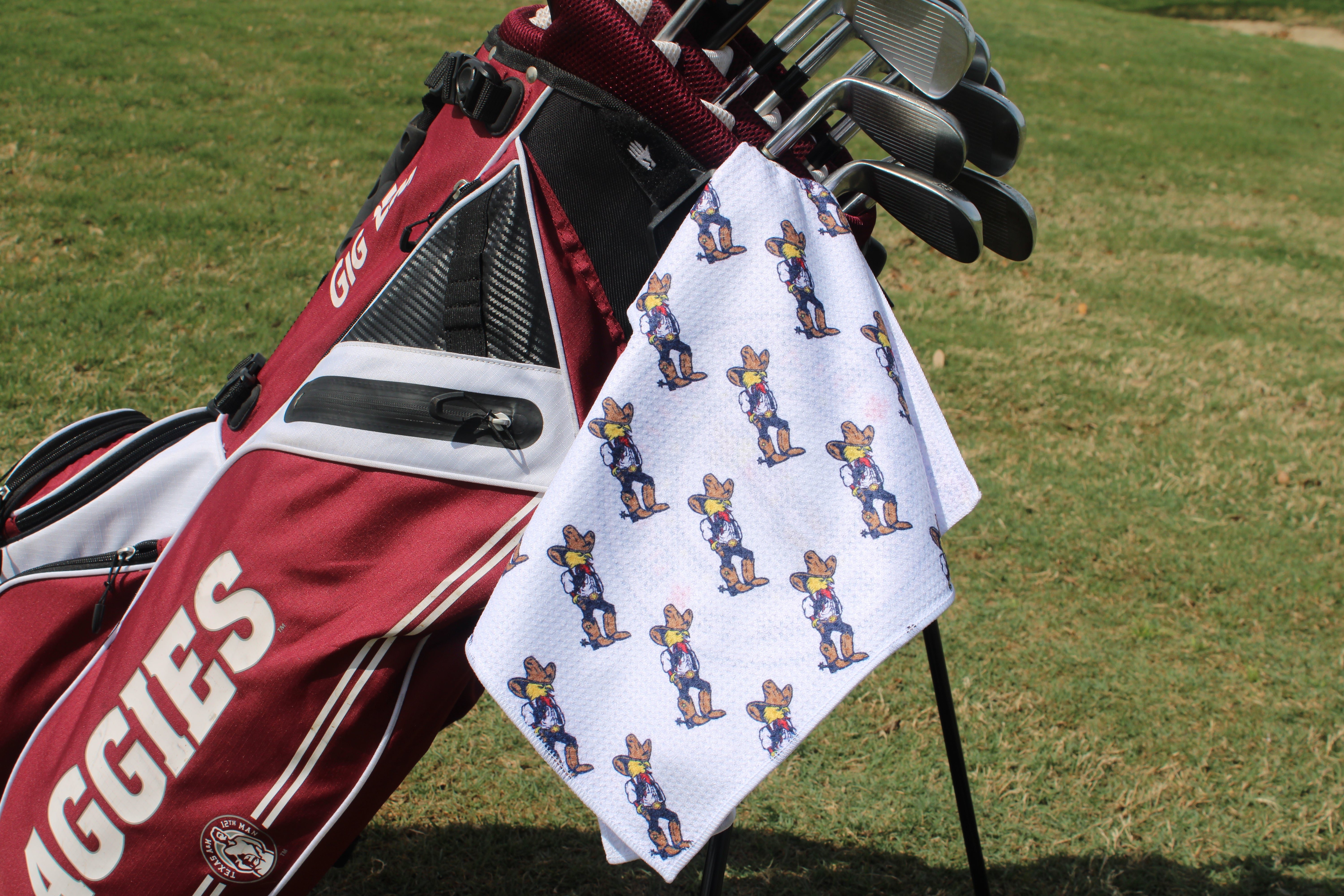 Golf Towel – Bottle Cap Alley Trading