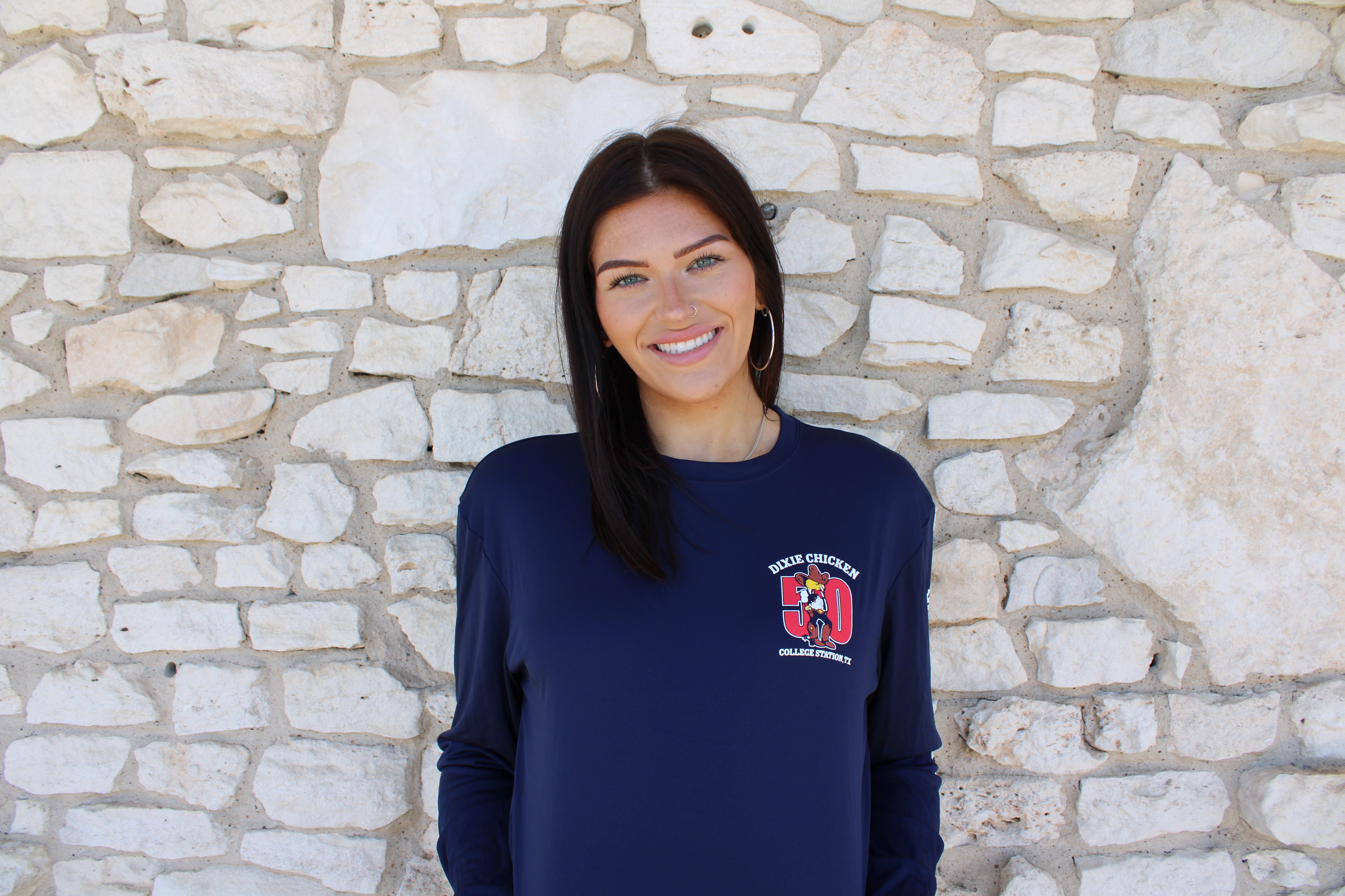 50th Long Sleeve Fishing Shirt