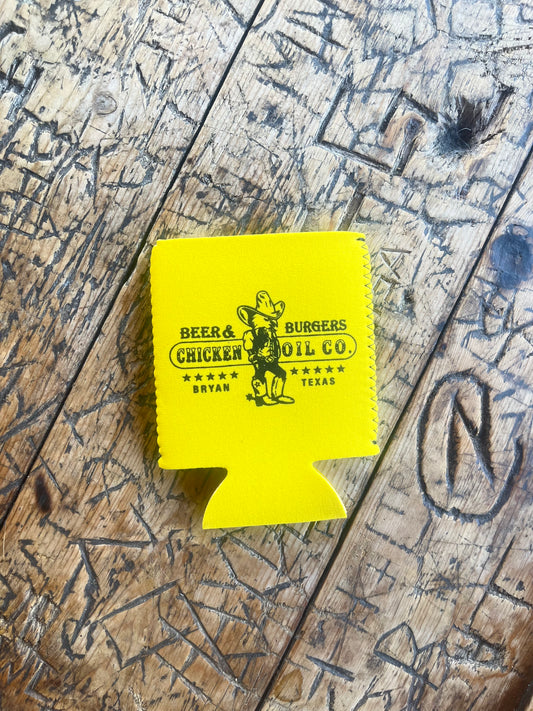 Chicken Oil Vintage Ad Koozie