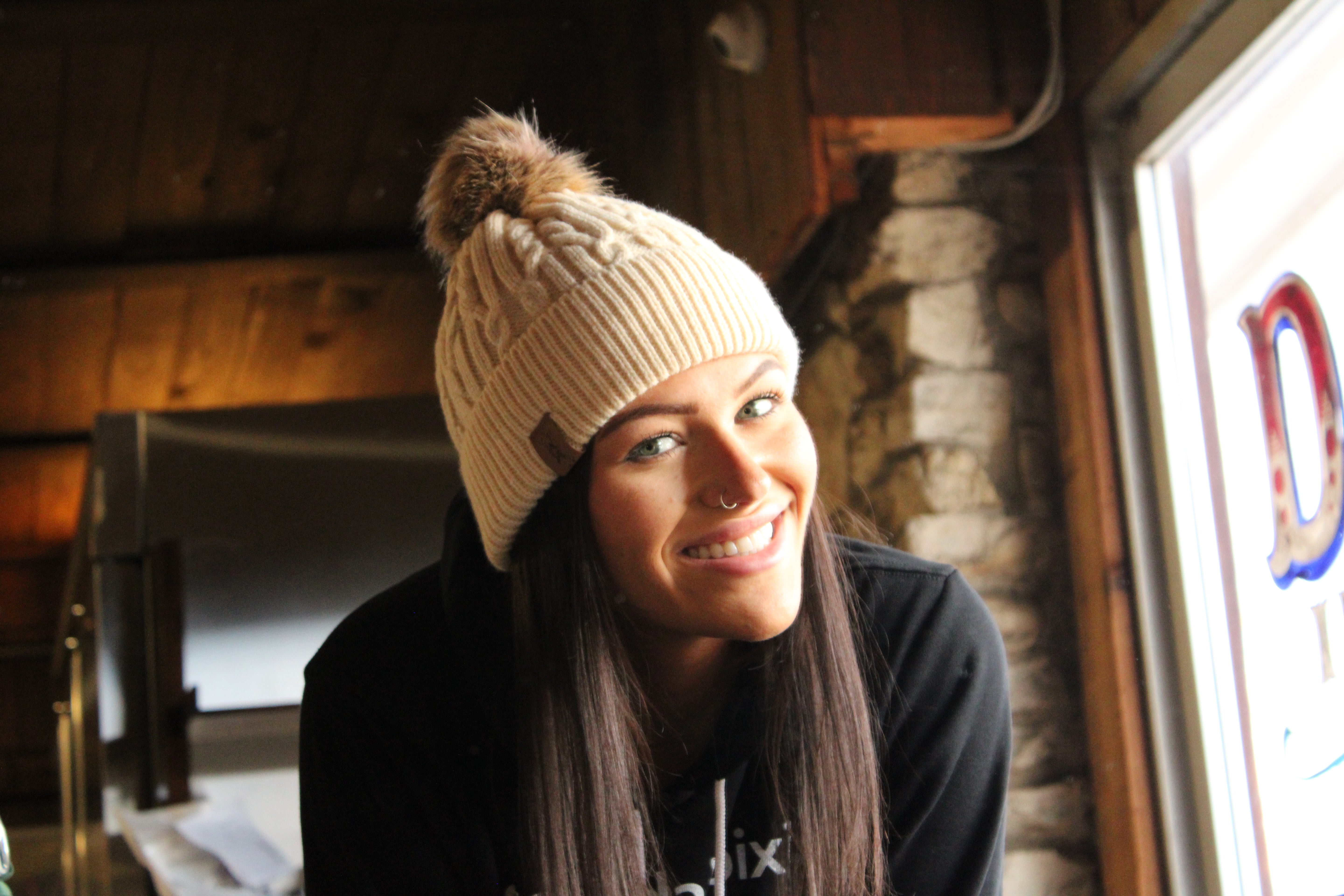 Knit Pom Beanie
