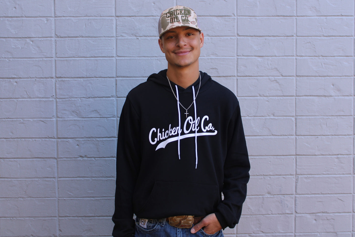 Black Chicken Oil Hoodie