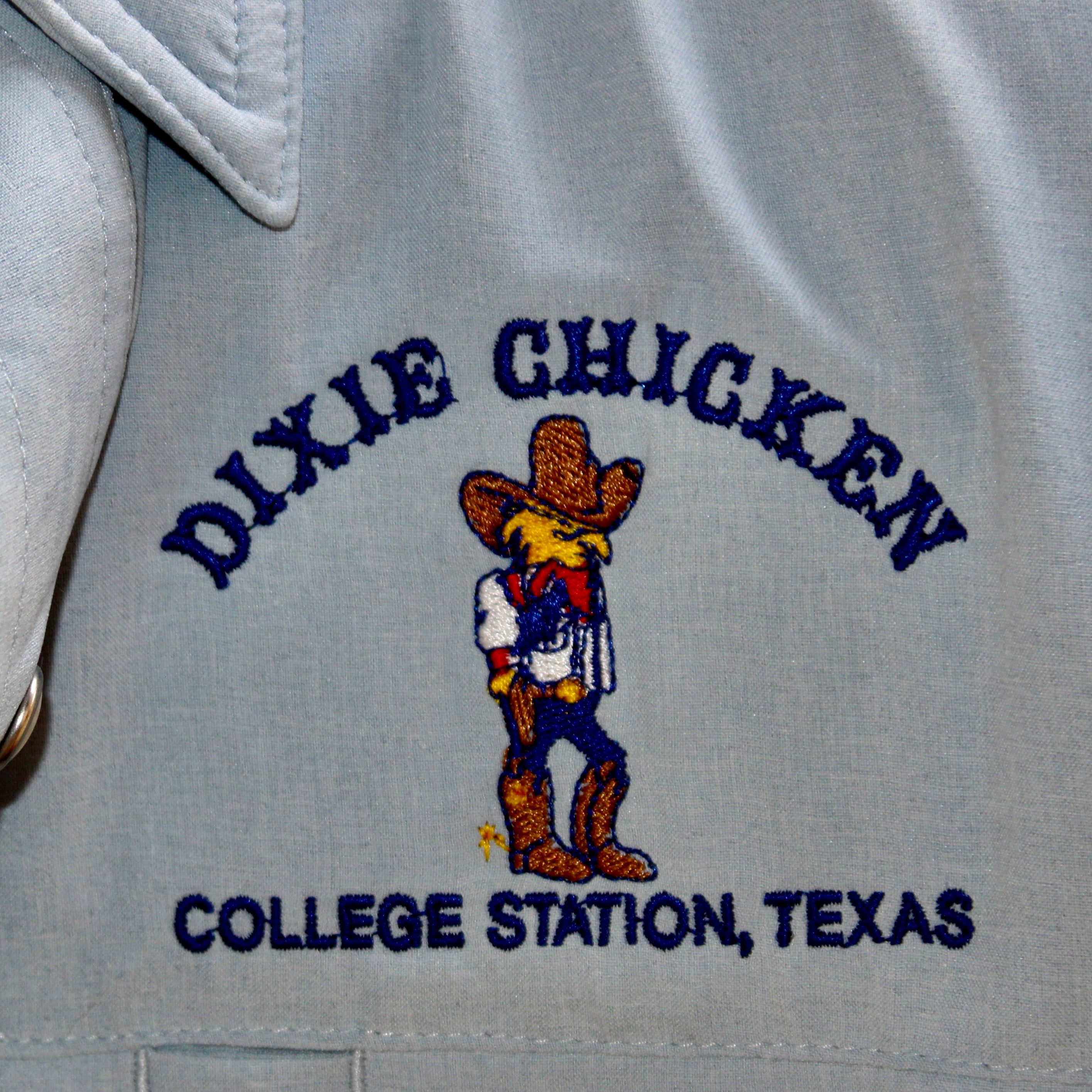 The Dixie Chicken Pearl Snap - Coastal Blue