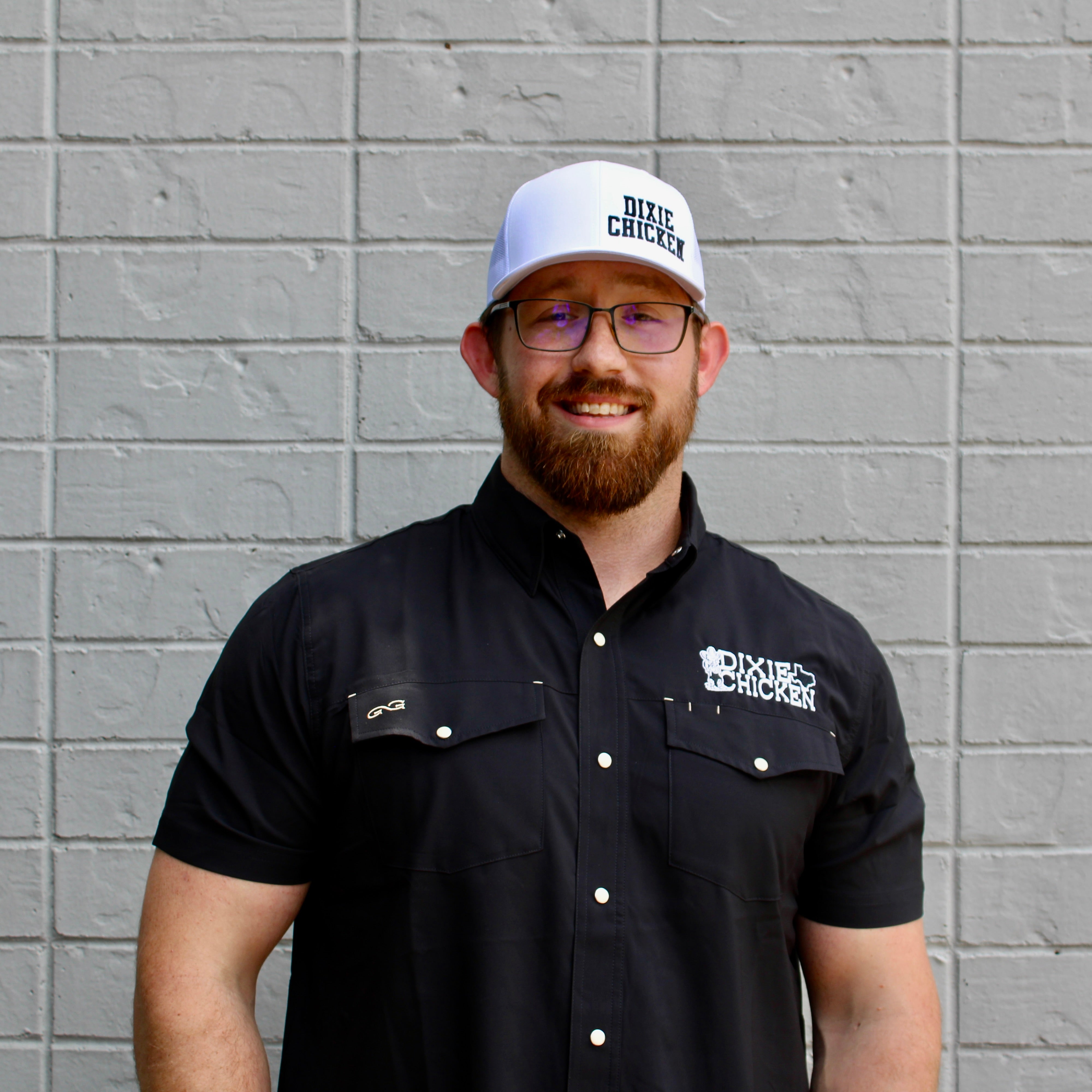 The Dixie Chicken Pearl Snap - Black