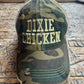 Distressed Camo Hat