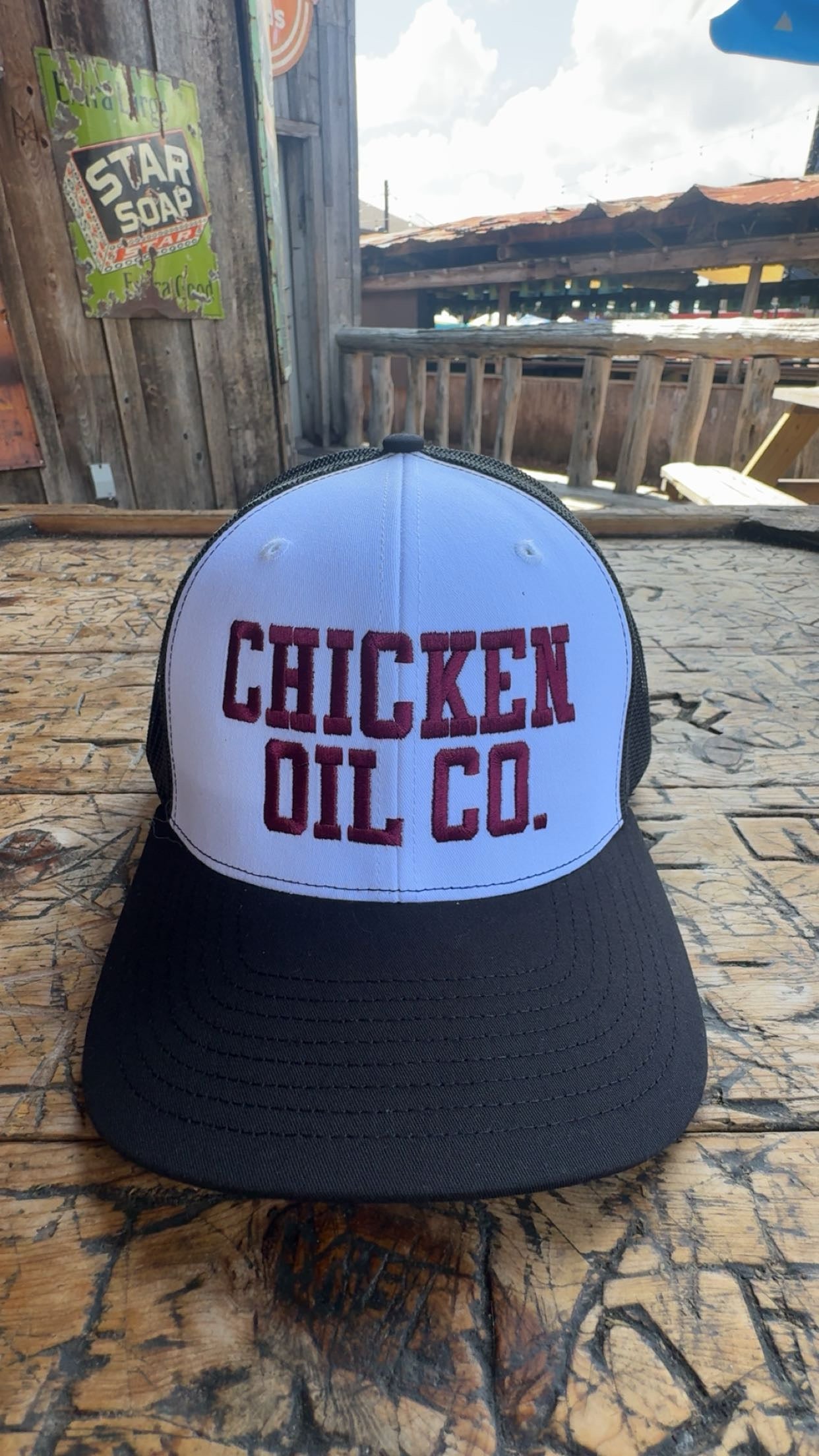 Chicken Oil Maroon/Black Collegiate