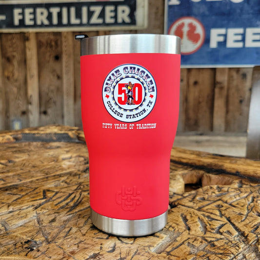 Dixie Chicken "50 Years Of Tradition" 20 oz Tumbler