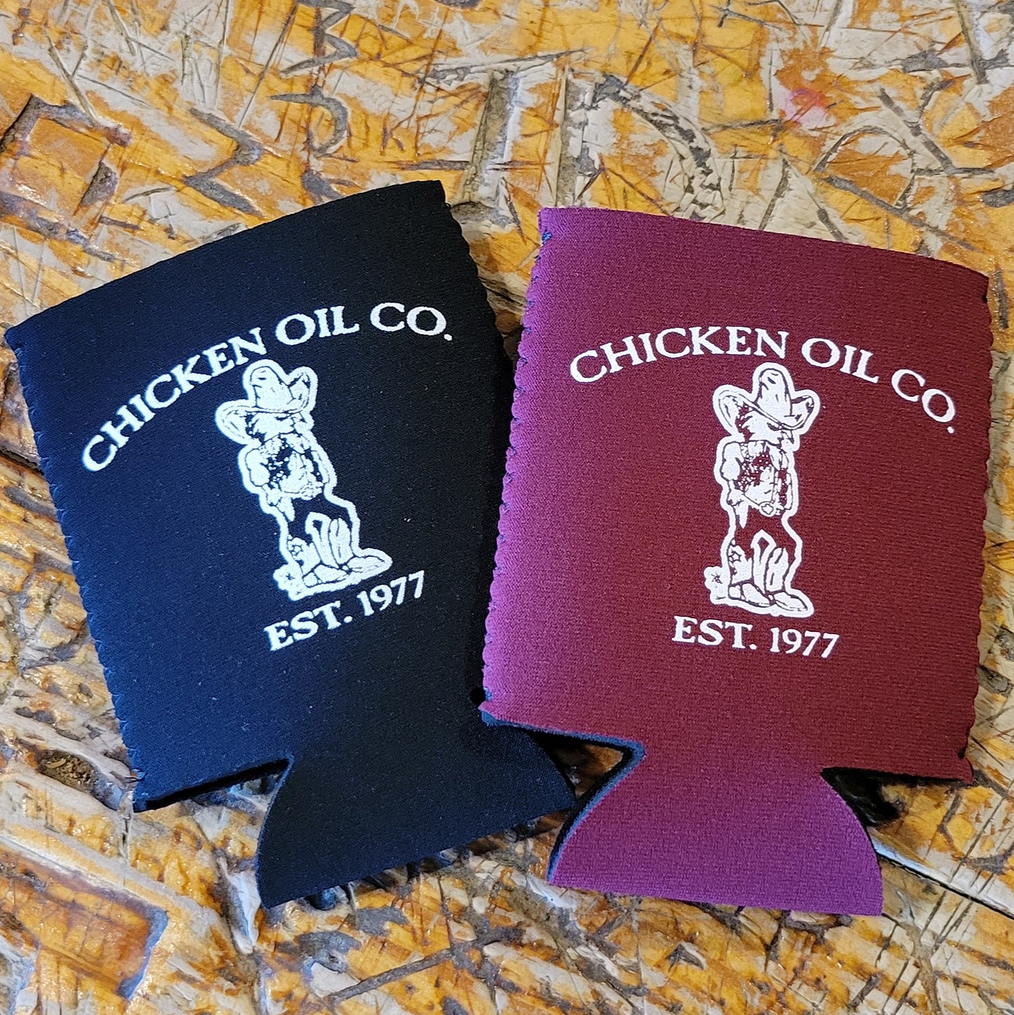 Chicken Oil Koozie